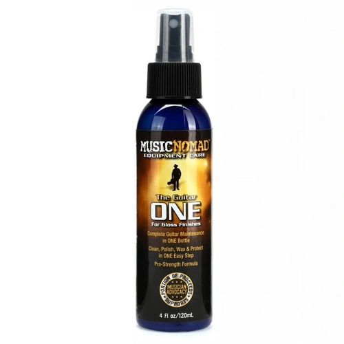 Music Nomad The Guitar One All in 1 Cleaner, Polish & Wax - 4-oz. Bottle