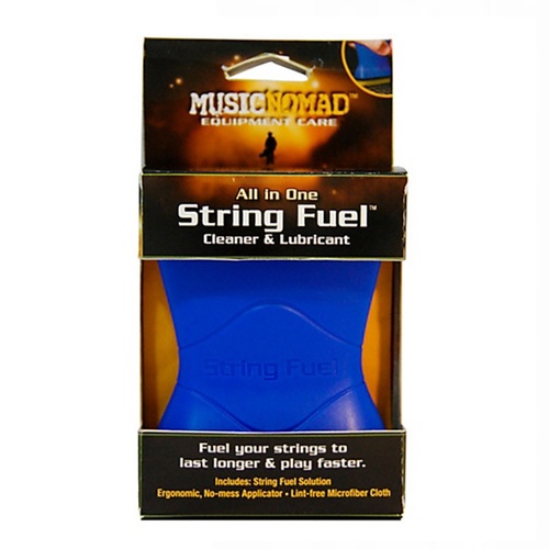 MusicNomad String Fuel String Cleaner & Lubricant with Applicator