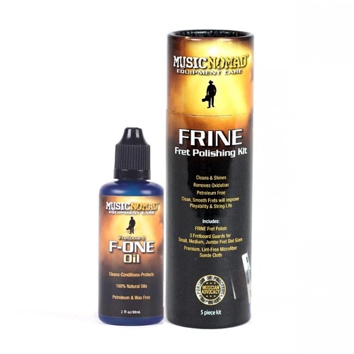 Music Nomad MN144 Total Fretboard Care Kit - FRINE Kit (MN124) + F-ONE (MN105)