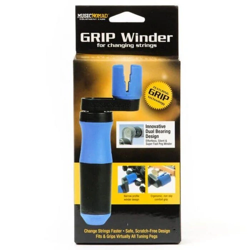 Music Nomad Grip Winder Rubber Lined & Dual Bearing Peg Winder 