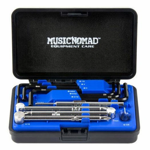 Music Nomad MN235 Premium Guitar Tech Truss Rod Wrench Set 11-Piece