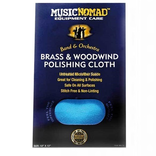 Music Nomad MN730 Brass & Woodwind Untreated Polishing Cloth