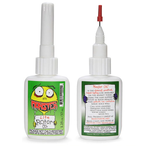 Monster Oil Synthetic Lite Rotor Oil – single bottle 1.25 oz