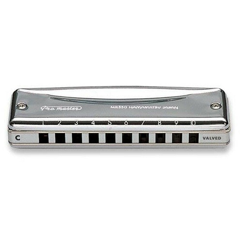 Suzuki MR350 Valved Promaster Diatonic Harmonica Key Db/C#
