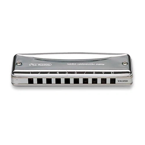 Suzuki MR350V Promaster Diatonic Harmonica Key of Bb - MR350 Valved