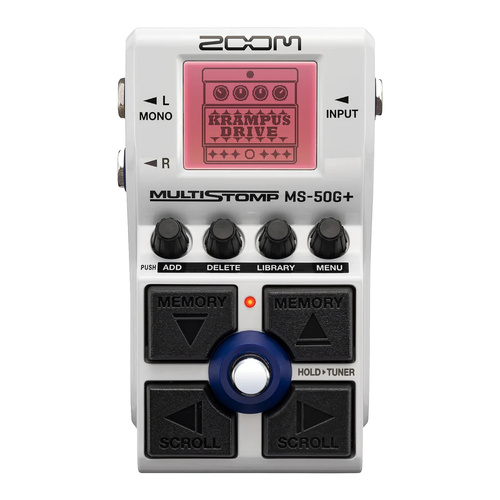 Zoom MS-50G Plus Multistomp Guitar Effects Pedal