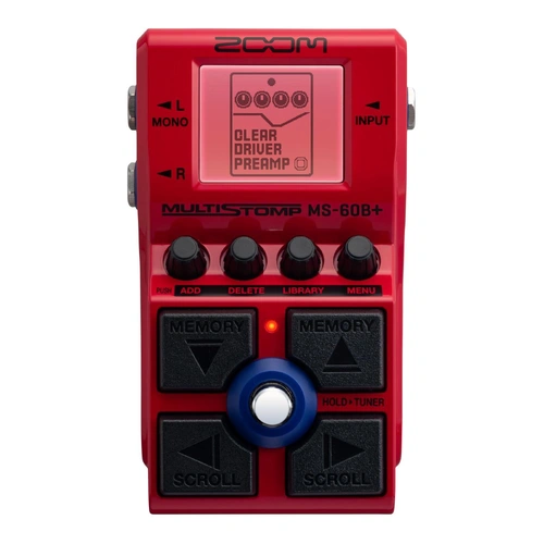 Zoom MS-60B+ Multistomp Bass Effects Pedal