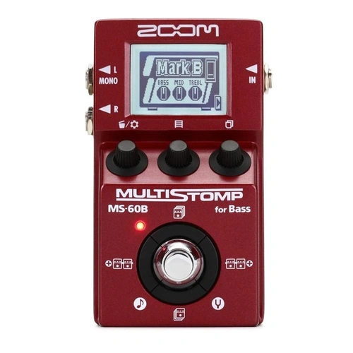 Zoom MS-60B Multistomp Bass Effects Pedal