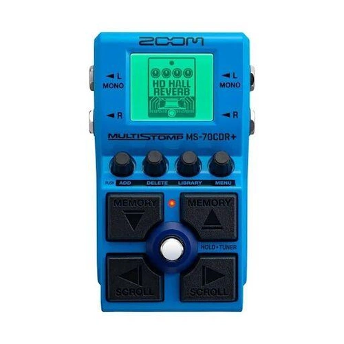 Zoom MS-70CDR+ Chorus - Delay - Reverb Guitar Effects Pedal