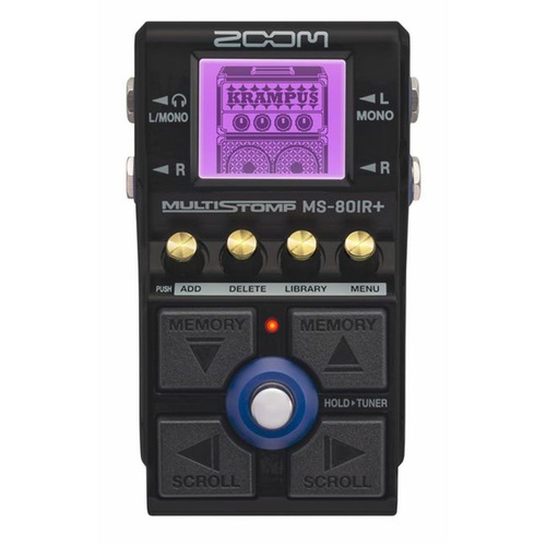 Zoom ZOOM-MS80IR-PLUS Amp Modeler Guitar Effects Pedal
