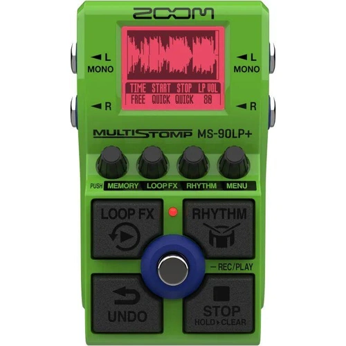 Zoom MS-90LP+ MultiStomp Looper Guitar Effects Pedal