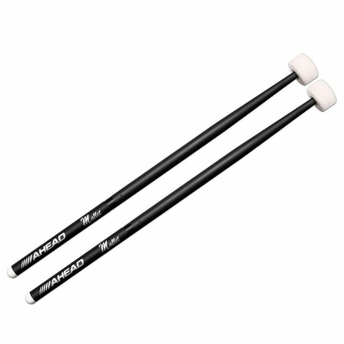 Ahead 5A Felt Mallets 5A w/SOFT  1 Pair 50% less shock then wood drumsticks