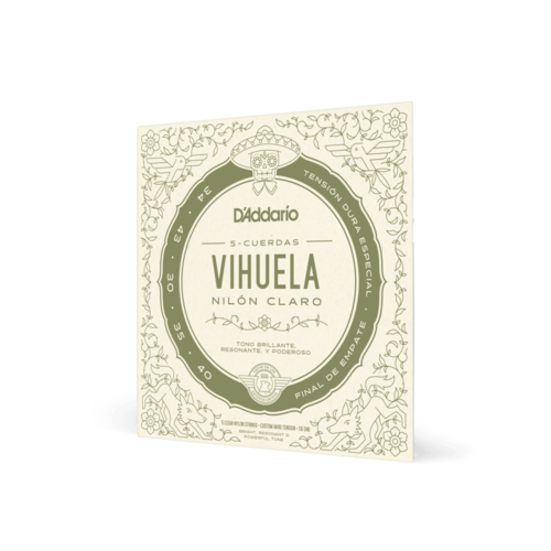 Dƒ??Addario MV10C Vihuela Custom Hard Tension Strings