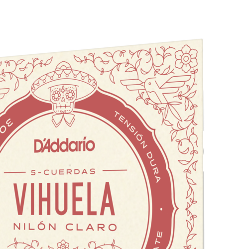 Dƒ??Addario MV10H Vihuela Hard Tension Strings