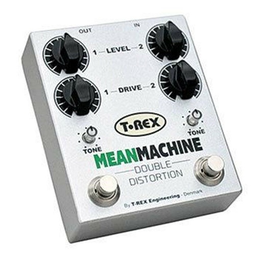 T-Rex Mean Machine DOUBLE DISTORTION Effects Pedal 