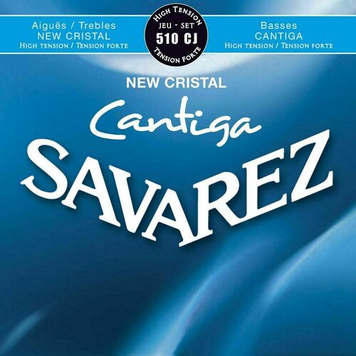 Savarez 510CJ New Cristal Cantiga Classical Guitar Strings High Tension 510 CJ