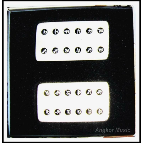 Bare Knuckle Juggernaut Misha Mansoor Signature Humbucker Pickup Set Raw nickel