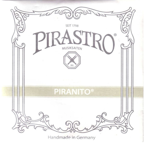 Pirastro Violin Piranito Single E String 3/4 - 1/2 Size  Made in Germany