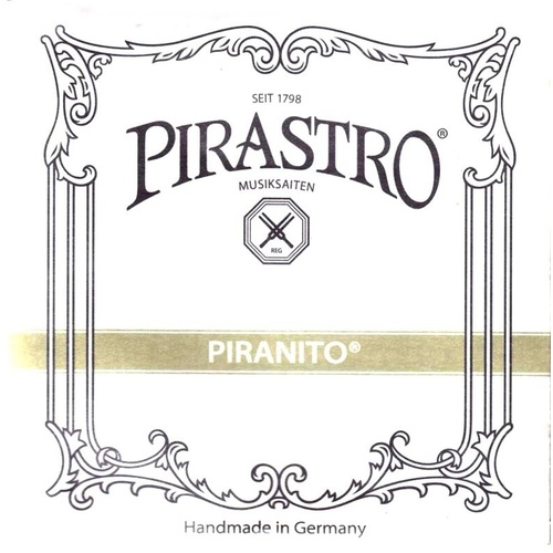 Pirastro Violin Piranito Single E String 1/8 Size  Made in Germany