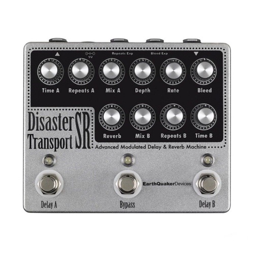  EarthQuaker Devices Disaster Transport SR Advanced Modulated Delay & Reverb 