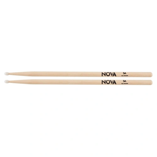 Vic Firth Nova 5AN Nylon  Tip 1 Pair American Hickory Drumsticks