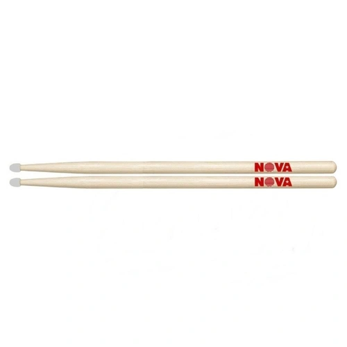Vic Firth Nova 5B Nylon  Tip 1 Pair American Hickory  Drumsticks