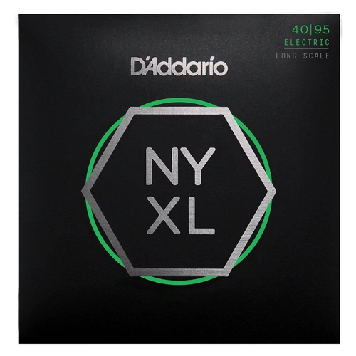 D'Addario NYXL  Long Scale Super Light Bass Guitar Strings ( 40 - 95 ) NYXL