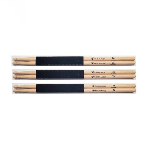 Vic Firth Nova 7A wood tip Drumsticks exclusive Angkor Music  - 3 pairs