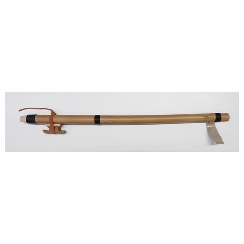 Native  American wood  Flute - Japanese Bamboo Key of F - 432 Hz