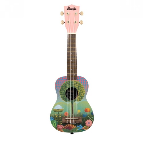 Kala Ukadelic Soprano Ukulele - Ukatopia