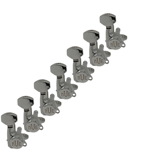 NVE Guitars Locking Tuners  7 in Line - Chrome - set of 7 Machine Heads