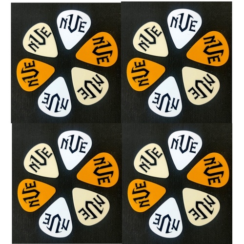 NVE Guitars  24 x Guitar Picks / Plectrums Mixed Gauge