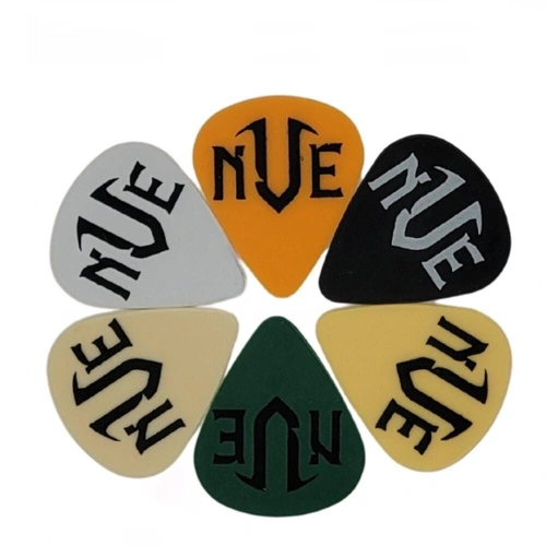 NVE Guitars  Exclusive Guitar Picks / Plectrums 6 Mixed Picks