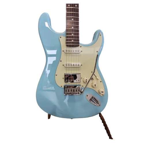 NVE Guitars "The Craven" Electric Guitar - Sky Blue - HSS | Locking Tuners