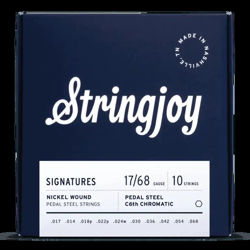 Stringjoy Signatures | Pedal Steel C6th 17 - 68 Nickel Wound Pedal Steel Strings