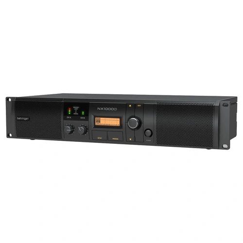 The Behringer Ultra-Lightweight NX1000D Power Amplifier With Smart Sense