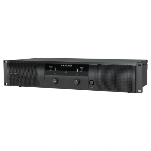 The Behringer Ultra-Lightweight NX3000 Power Amplifier With Smart Sense
