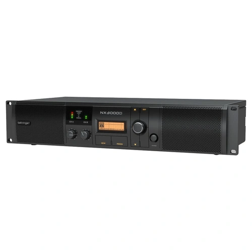 The Behringer Ultra-Lightweight NX1000D Power Amplifier With Smart Sense