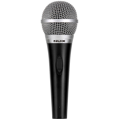 NU-X NDM-3 Dynamic Handheld Microphone with Mic Clip & Carry Pouch