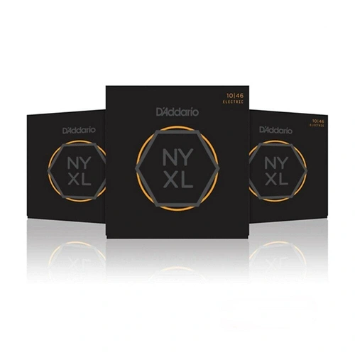  D'Addario NYXL1046 Regular  Electric Guitar Strings 10 - 46 NYXL  3 Sets