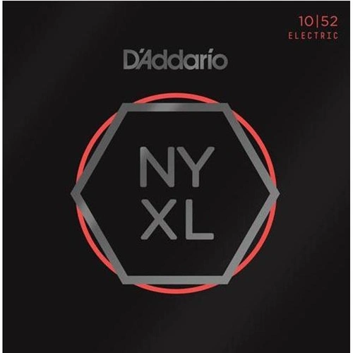 D'Addario NYXL1052 Nickel Wound Electric Guitar Strings LT/HB 10 - 52 NYXL