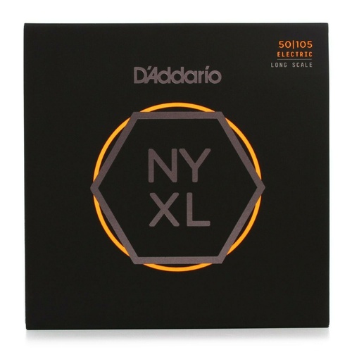 D'Addario NYXL50105   Long Scale Medium  Bass Guitar Strings  NYXL 50 - 105