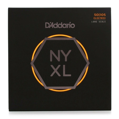 D'Addario NYXL50105   Long Scale Medium  Bass Guitar Strings  NYXL 50 - 105