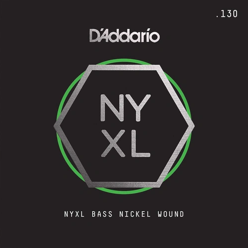 D'Addario NYXLB130TSL Single Bass NYXL Nickel Wound 130 Super Long wiith Taper