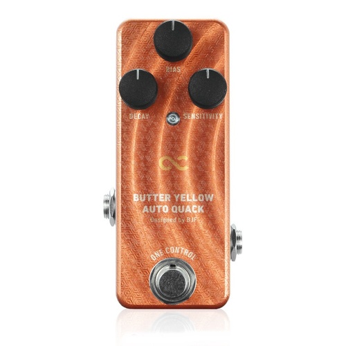 One Control BJF Series Butter Yellow Auto Quack Effects Pedal