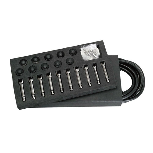 One Control CrocTeeth Solderless Patch Cable Kit for Pedalboards Solder Free