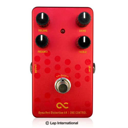 One Control BJFE Dyna Red Distortion 4K Effects Pedal OC-DRD4