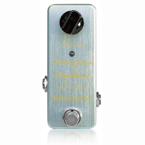 One Control Little Green Emphaser BJF Series FX Dynamic Boost Effects Pedal 