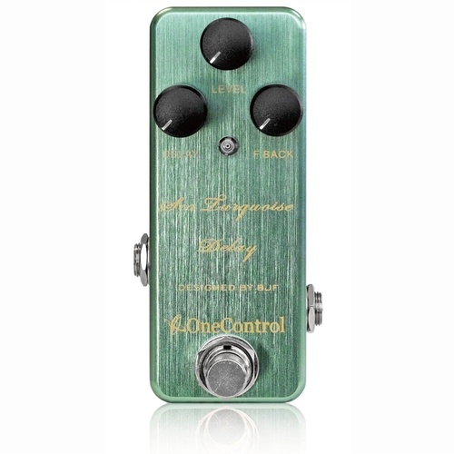 One Control Sea Turquoise Delay BJF Series FX  ƒ??Delay Effects Pedal