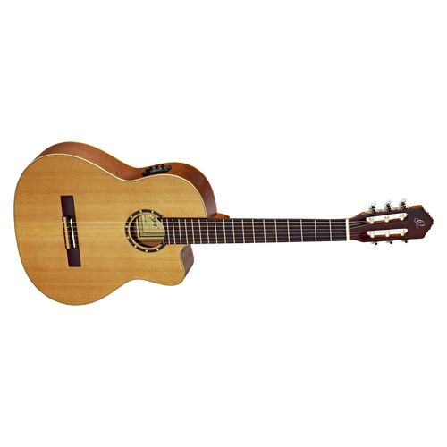ORTEGA Classical Guitar w/Cutaway Acoustic / Electric Solid Top